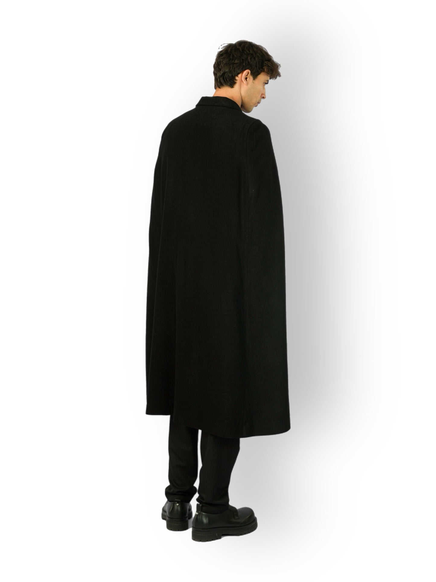 Black Cashmere Cape