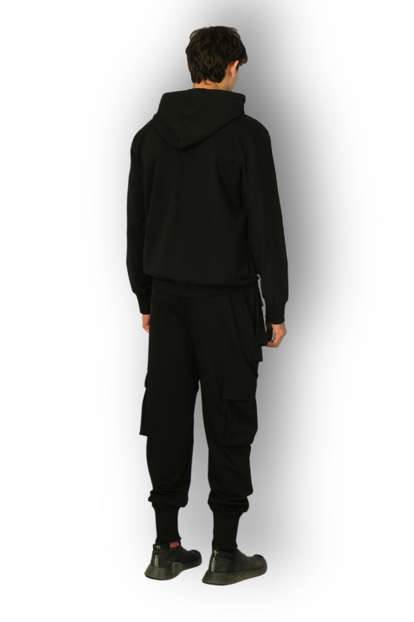 Pantalon de survêtement cargo noir